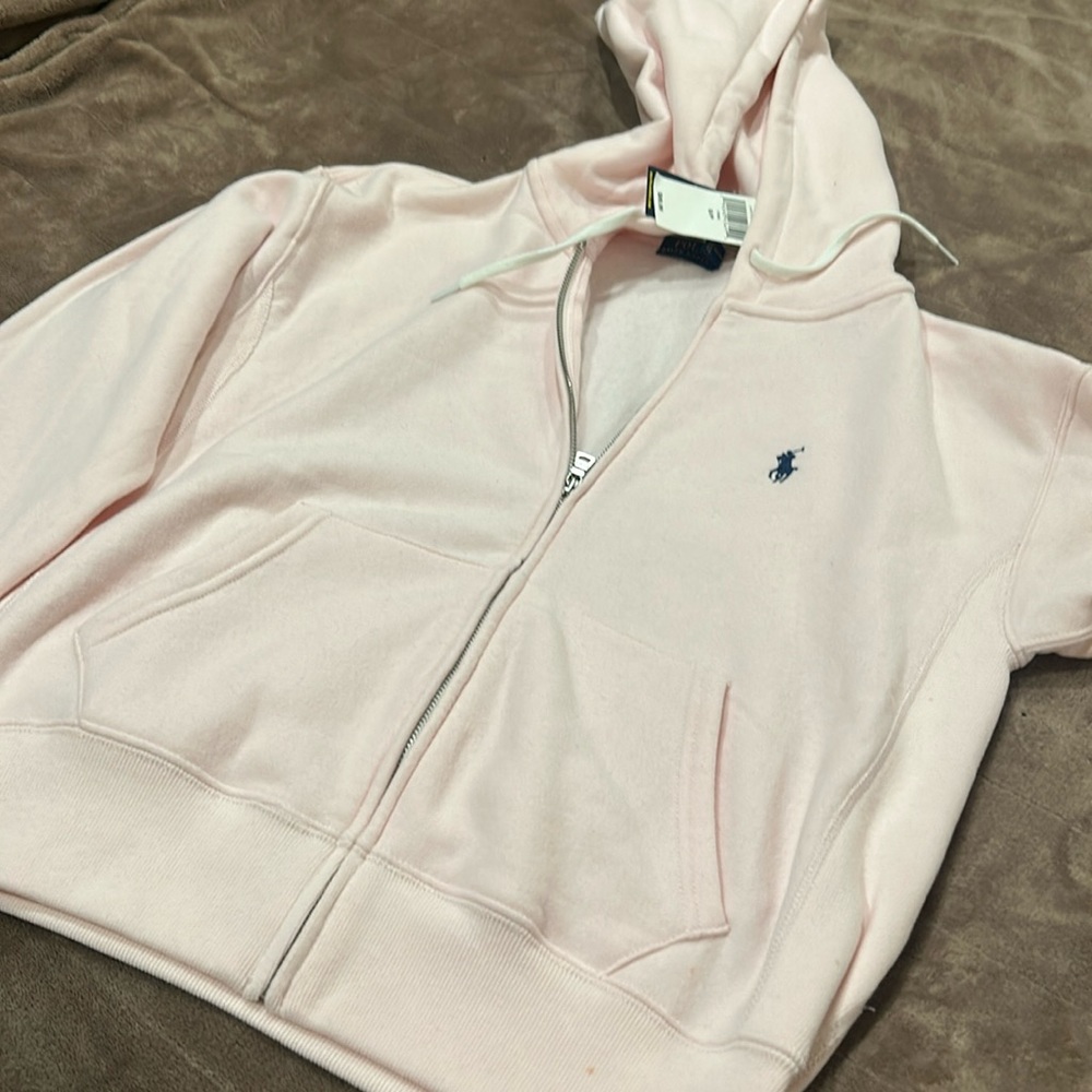 Polo full zip hoodie